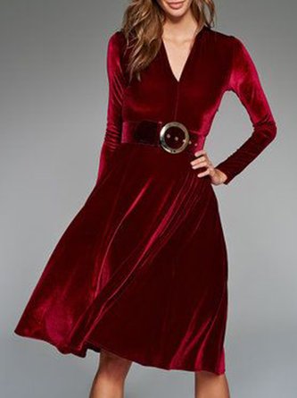 Velvet Elegant Dress