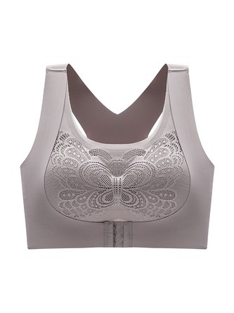 Comfortable and Soft Front Open Button Push Up Underwear Plus Size