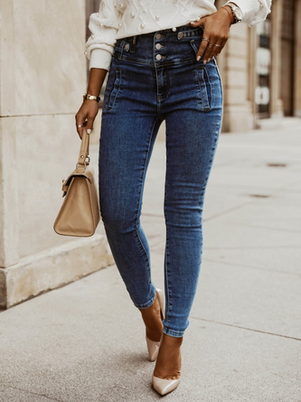 Casual Regular Fit Denim Jeans