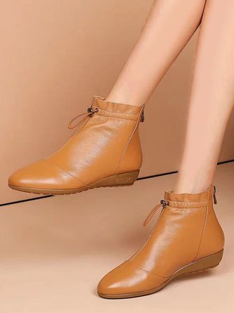 Soft and Comfortable Casual Booties