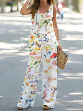 Vacation Loose Two-Piece Set