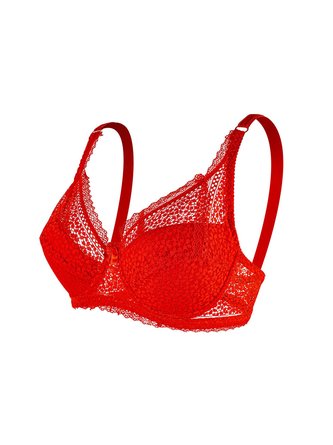 Women's Breathable Comfortable Sexy Lace Thin Cup Bra