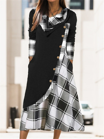 Casual Asymmetrical Dress