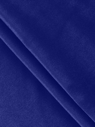 Women Plain Long Sleeve Shawl Collar Split Joint Dress Holiday Vintage Midi Fit & Flare Dress A-Line Spring/Fall Dress - Image 4