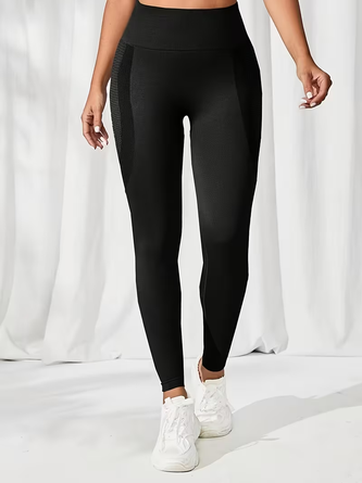 Seamless High Waisted Tummy Control Hip Lifting High Elastic Outdoor Sports Tight Fitness Pants