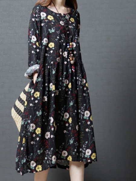 Casual long dresses for women over 50 Casual long dresses for women over 50