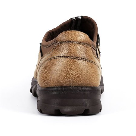 Men Large Size Hand Stitching Microfiber Leather Non Slip Casual Shoes Men Large Size Hand Stitching Microfiber Leather Non Slip Casual Shoes