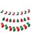 Creative Tree Shape Decoration Christmas Party Flag