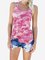 Sleeveless Tie Dyed Sexy Camouflage Tanks