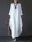 Women Daytime Casual Cotton Solid Casual Dress
