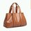 Women Leather Casual High Capacity Handbag Shopping Crossbody Bag