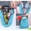 Casual Polka Dot Portable Lunch Bag Point Heat Retaining Storage Bag