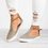 Plus Size Sandals Round Toe Shoes with Adjustable Buckle