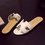 Women Pu Slippers Casual Peep Toe Beach Shoes