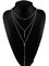 Womens Alloy Drop Sweater Necklaces