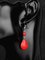 Womens Vintage Turquoise Pendant Earrings