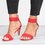 Women Nubuck Pumps Sandals Casual Ankle Strap Zipper Shoes