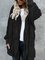 Hoodie Casual Batwing Reversible Shift Fluffy Teddy Bear Coat