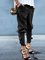 Pockets Casual Solid Cotton Pants