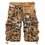 2018 New Men's Camouflage Cotton Shorts