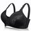 Front Closure Lace Gather Trendy Bra