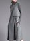Turtleneck Shift Wool Casual Sweater Dress