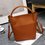 Women 4 PCS Versatile PU Leather Bucket Bag High-end Hobos Bag Handbag