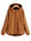 Kitten Animal Printed Coats With Hoodie