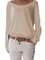 Crew Neck Long Sleeve Cotton Solid T-Shirt