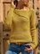 8 Colors Asymmetric Neckline Knitted Top