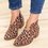 Casual Simple Chunky Heel Suede Martin Boots