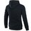 Fashion Plain Packet Decorated Slim Hoodie With Hat