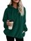 Autumn Winter Fleece Long-sleeved Solid Color Hoodies And Sweatshirts