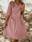 Crew Neck Women Summer Dresses A-Line Daily Dresses