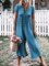 Solid Short Sleeve Jumpsuits