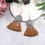 Vintage Women Round Tassel Drop Earrings
