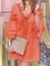 V Neck Women Dresses Shift Daily Cotton-Blend Paneled Dresses
