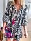 2019 Fashion Half Sleeves Boho Casual Shift Dresses