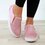 New Womens Casual Sneakers Flat Slip On Pumps Shoes Plus Sizes