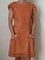 Cotton-Blend Crew Neck Women Summer Dresses Casual Dresses