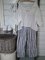 Linen Plus Size Casual Striped Pants