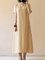 Shift Women Daily Linen Short Sleeve Casual Solid Casual Dress