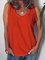 Summer Crew Neck Casual Tanks