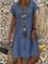 V Neck Women Dresses Shift Daily Vintage Dresses