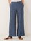 Casual Solid Pockets Pants
