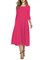 Women Daily Cotton 3/4 Sleeve Paneled Summer Dress