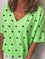 Polka Dots Casual Shirts T-shirts