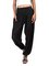 Women Pants Pockets Elastic Waist Solid Casual Pants