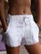 Women's Elastic Waist Cotton-blend Solid Pockets Casual Shorts
