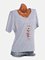 Short Sleeve Solid Casual T-Shirts